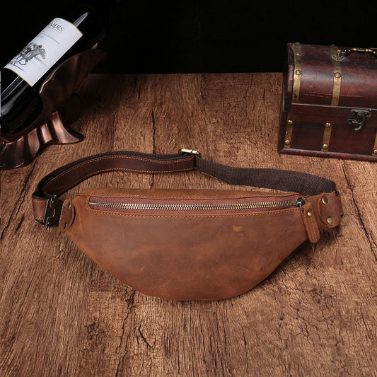 Leather Waist / Crossbody Bag Pack