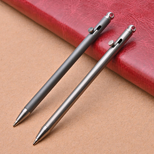 Mini Titanium Pen with Refills